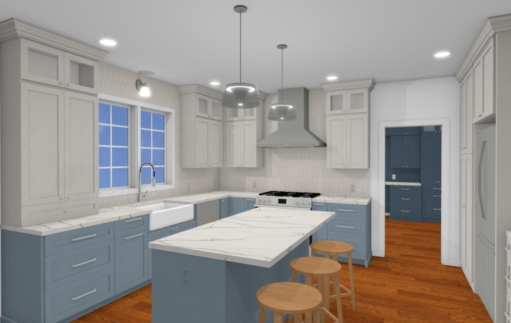 Furlong Kitchen Remodel (Concept) - LBK Design Build