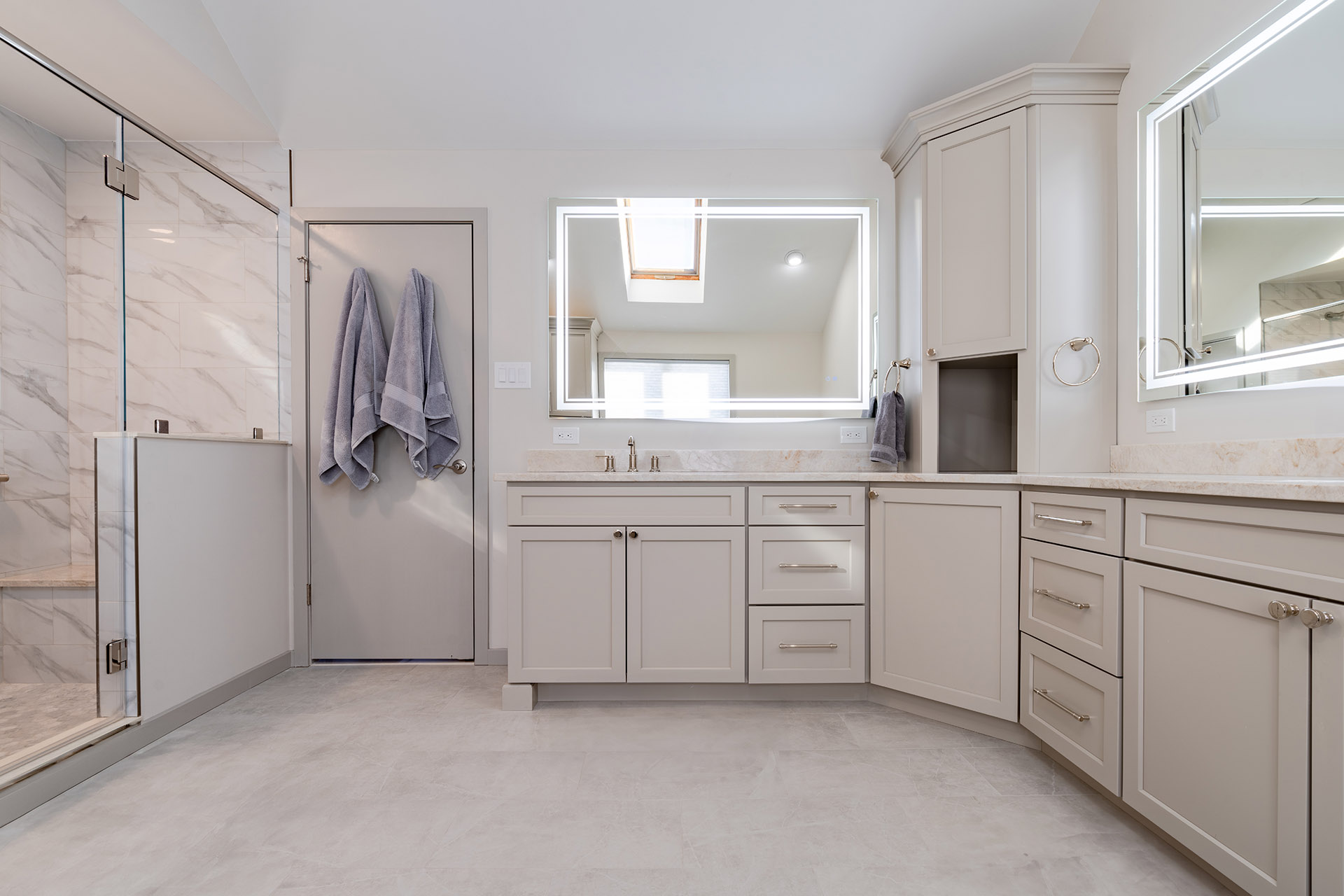 Ivyland - Master Bathroom Remodel - LBK Design Build