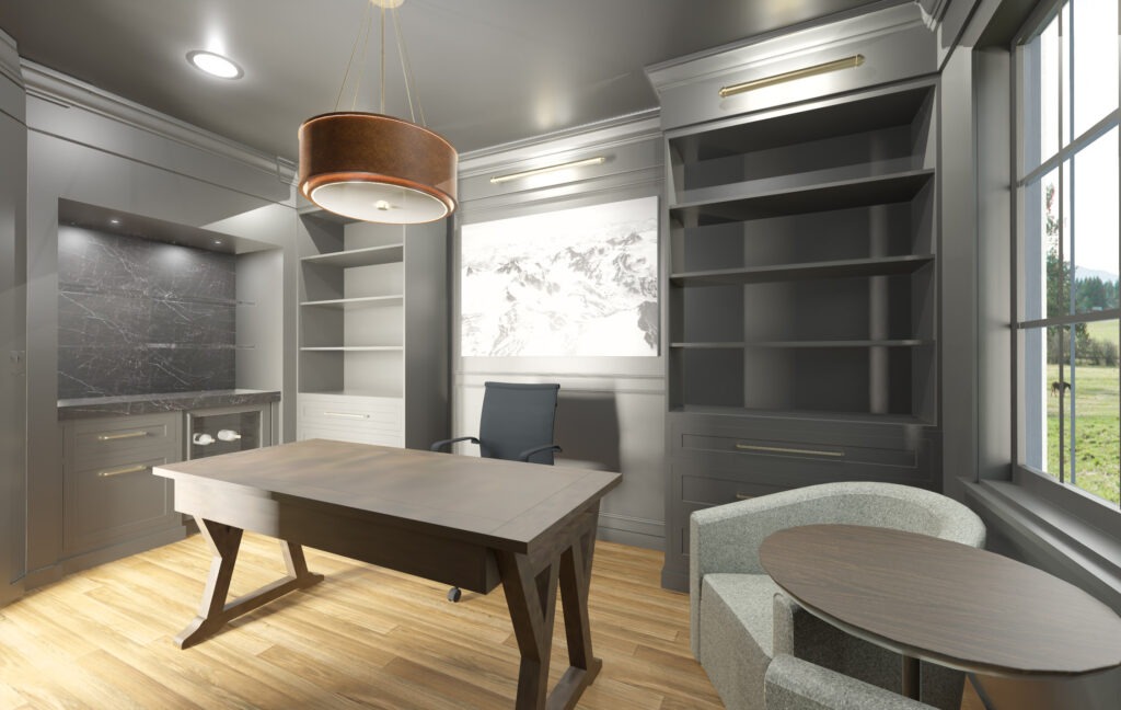 LBK Design Build - Doylestown Guest Bath and Office Remodel Concept