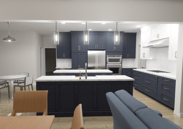 LBK Design Build - Jamison Kitchen Remodel - Concept