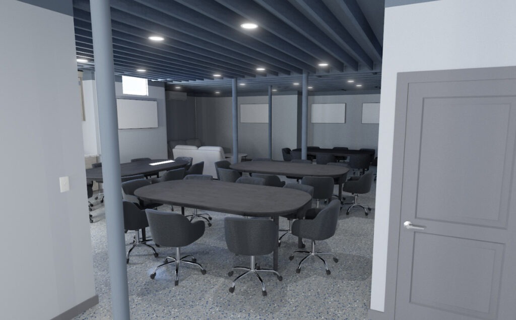 LBK Design Build - Flemington Basement Remodeling - Concept