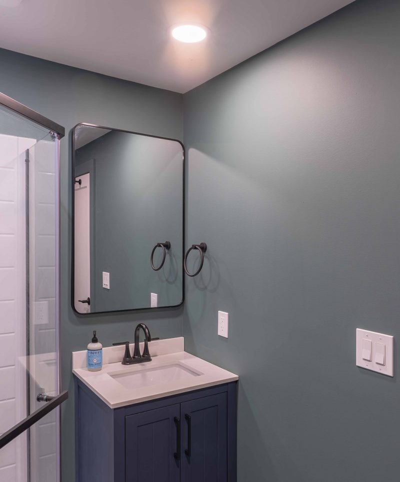 LBK Design Build - Morrisville Basement Renovation